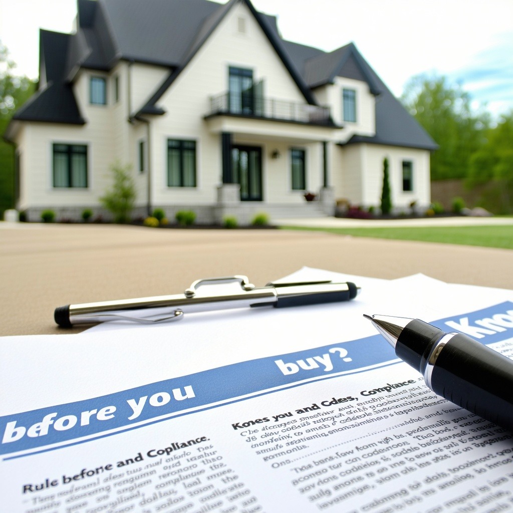Rules and regulation for homes when selling Know before you buy Residential laws codes and compliance